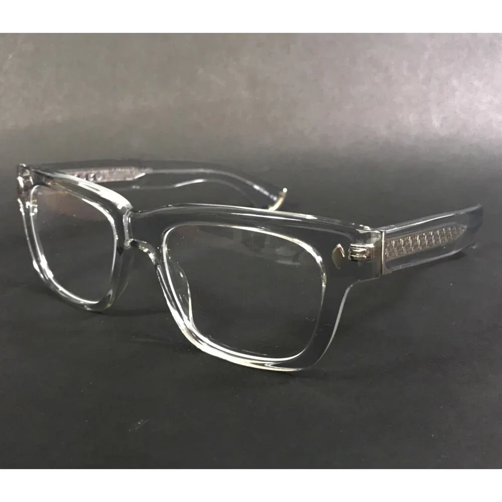 GLCO x Officine Générale Eyeglasses Frames LLG 4837 Transparent Grey 50-20-148